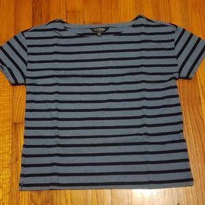 New Ralph Lauren Striped Tee, sz XS